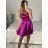 Šaty elegantné spoločenské na ramienka dámske Lolita (XS/S ONE SIZE) TALIANSKA MóDA IM322461/DUR XS/S béžová