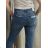 Rifle jeans dlhé dámske mom (34-42) TP JEANS TPJ257358/DUR 36 modrá