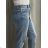Nohavice rifle dlhé dámske mom (34-42) TP JEANS TPJ25T093-11