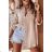 Košeľa klasik 3/4 dlhý rukáv dámska (S/M/L ONE SIZE) TALIANSKA MÓDA IMWAD25550