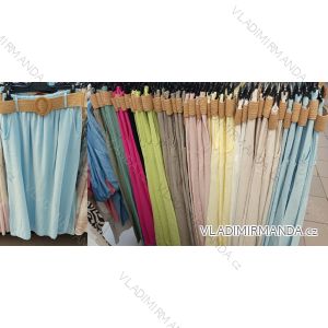 Sukňa dlhá s vreckami a opaskom dámska (S/M/L ONE SIZE) TALIANSKA MÓDA IMWDL25558
