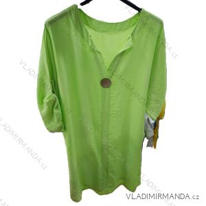 Tunika 3/4 dlhý rukáv dámska nadrozmer (42/44/46 ONE SIZE) TALIANSKA MÓDA IMSM25001