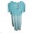 Šaty letné krátky rukáv dámske (S/M/L ONE SIZE) TALIANSKA MÓDA IMSM25013