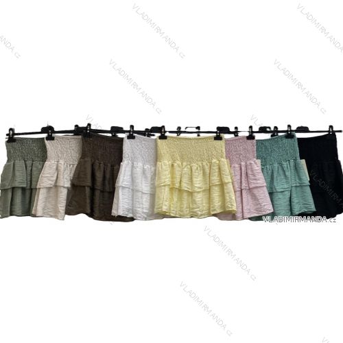 Sukňa krátka dámska (S/M/L ONE SIZE) TALIANSKA MÓDA IMC25258