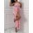Overal dlhý elegantný letný bez rukávu dámsky (XS/S/M ONE SIZE) TALIANSKA MÓDA IMWHP25635
