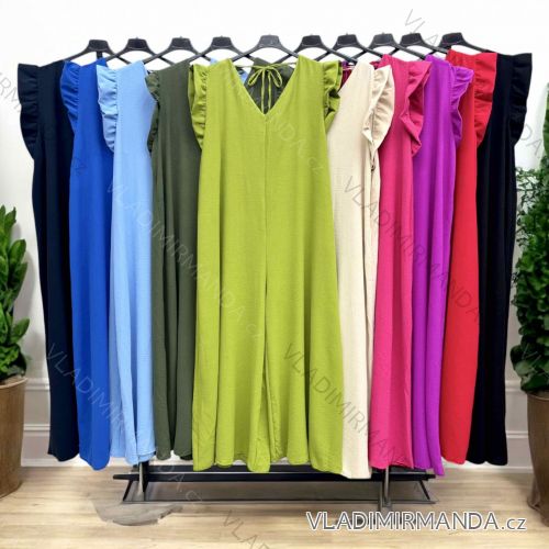 Overal dlhý oversize bez rukávov dámsky (S/M/L ONE SIZE) TALIANSKA MÓDA IMWT25680