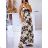 Šaty dlhé letné na ramienka dámske (S/M/L ONE SIZE) TALIANSKA MÓDA IMWT25716