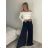 Nohavice dlhé letné dámske AURORA (S/M/L ONE SIZE) TALIANSKA MÓDA IMD25116