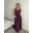 Šaty  letné bez rukávov dámske (S/M/L ONE SIZE) TALIANSKA MÓDA IMSM25BELLA