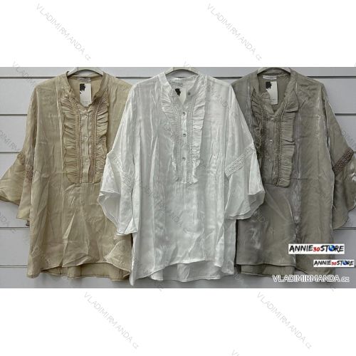 Tunika 3/4 dlhý rukáv dámska (S/M/L ONE SIZE) TALIANSKA MÓDA IMWAD25735