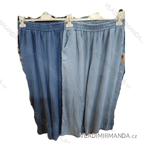 Nohavice dlhé letné dámske nadrozmer (42/44/46 ONE SIZE) TALIANSKA MÓDA IMSM25035
