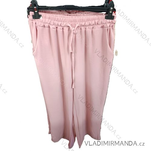 Nohavice dlhé letné dámske (S/M/L ONE SIZE) TALIANSKA MÓDA IM725001