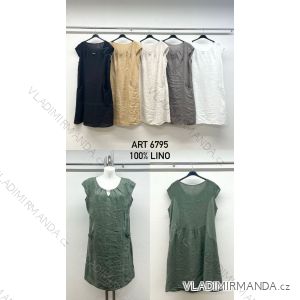 Šaty krátke voľnočasové letné krátky rukáv dámske nadrozmer (42/44/46 ONE SIZE) IMPSM256795