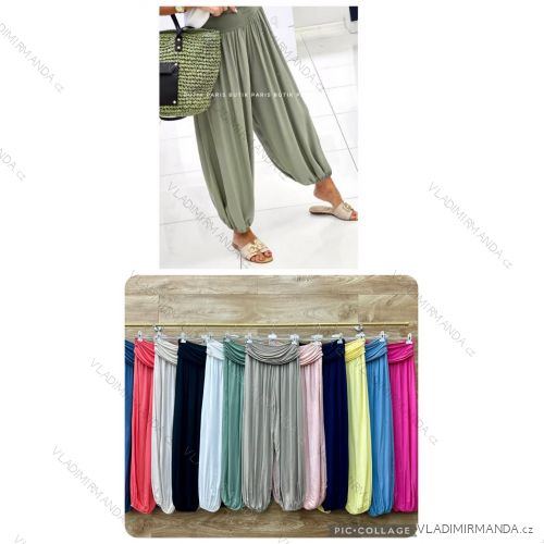 Nohavice dlhé letné dámske (S/M/L ONE SIZE) TALIANSKA MÓDA IMWBL25787