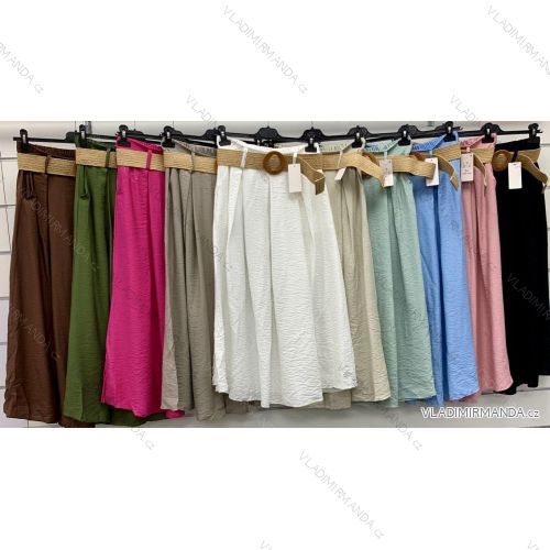 Sukňa dlhá s opaskom dámska (S/M/L ONE SIZE) TALIANSKA MÓDA IMWCP25810