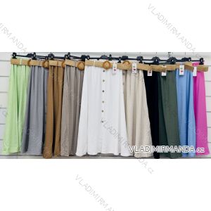 Sukňa dlhá s opaskom dámska (S/M/L ONE SIZE) TALIANSKA MÓDA IMWCP25821