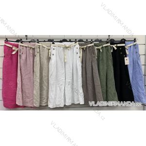 Sukňa dlhá s opaskom mušelín dámska (S/M/L ONE SIZE) TALIANSKA MÓDA IMWCP25824