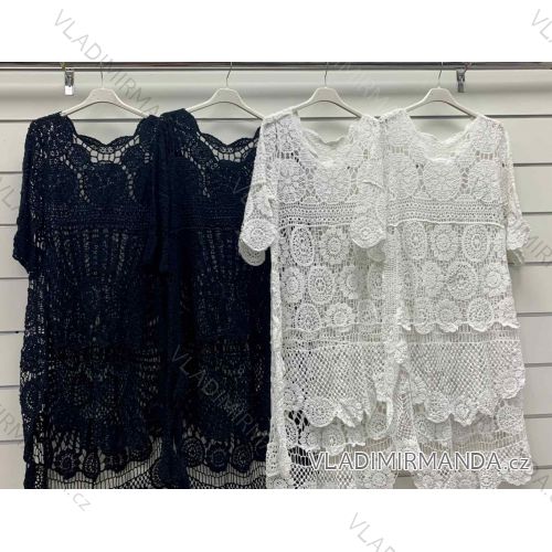 Tunika krajová cez plavky dlhý rukáv dámska (S/M/L ONE SIZE) TALIANSKA MÓDA IMWCP25825