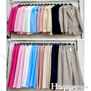 Súprava elegantné sako a nohavice dámska (S-XL) TALIANSKA MÓDA IMWHP25757