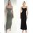 Šaty letné na ramienka dámske (XS/S/M ONE SIZE) TALIANSKA MÓDA IMM25M10766