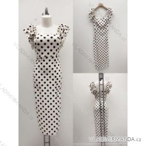 Šaty letné na ramienka dámske (XS/S/M ONE SIZE) TALIANSKA MÓDA IMM25M41070