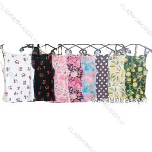 Tielko letné kvetované, bodka a citrónky lemon dámske (XS/S/M ONE SIZE) TALIANSKA MÓDA IMM25M1116