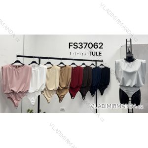 Body elegantné bez rukávov dámske (XS/S/M ONE SIZE) TALIANSKA MÓDA IMM25M37062