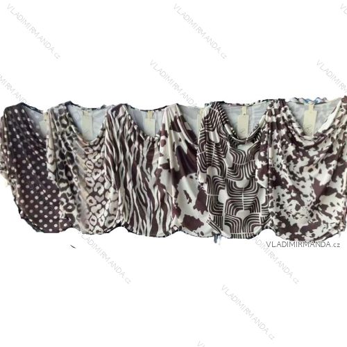 Blúzka icecool cowprint 3/4 dlhý rukáv dámska (S/M/L ONE SIZE) TALIANSKA MÓDA IMM25M4290
