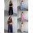 Nohavice dlhé letné dámske (S/M/L ONE SIZE) TALIANSKA MÓDA IMM25M41475