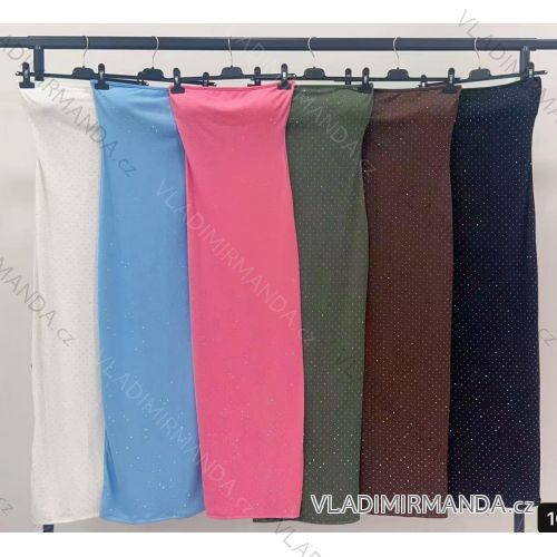 Šaty elegantné trblietavé carmen cez prsia dámske (XS/S/M ONE SIZE) TALIANSKA MÓDA IMM25M10758