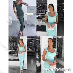 Šaty elegantný letný krátky rukáv dámske (XS/S/M ONE SIZE) TALIANSKA MÓDA IMM25M33816