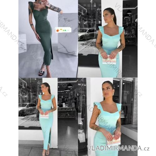 Šaty elegantný letný krátky rukáv dámske (XS/S/M ONE SIZE) TALIANSKA MÓDA IMM25M33816
