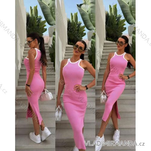 Šaty športové bez rukávov dámske (XS/S/M ONE SIZE) TALIANSKA MÓDA IMM25M10703