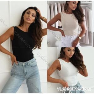 Tričko bez rukávu dámske (XS/S/M ONE SIZE) TALIANSKA MÓDA IMM25M41192