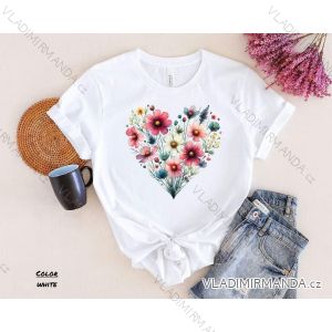 Tričko krátky rukáv dámske (XS/S/M ONE SIZE) TALIANSKA MÓDA IMM25M2415G