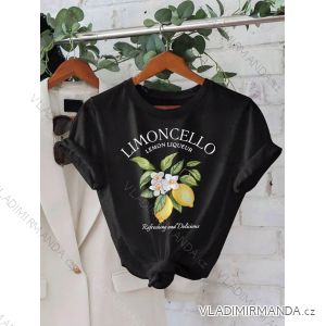 Tričko krátky rukáv dámske (XS/S/M ONE SIZE) TALIANSKA MÓDA IMM25M2415M