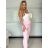 Nohavice dlhé dámske (S/M ONE SIZE) TALIANSKA MÓDA IMPVN25428/DU -   tmavo modrá -   S / M
