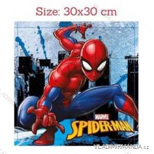 Uterák na tvár spiderman detský chlapčenský bavlnený (30*30 cm) SETINO SPI24-4062