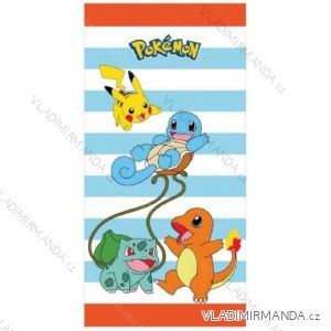 Osuška plážová pokemon dievčenská a chlapčenská bavlnená (70 x 140 cm) SETINO POK-711