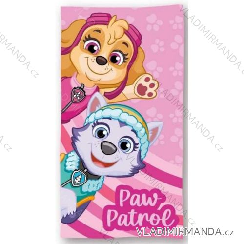 Osuška plážová paw patrol dievčenská bavlnená (70 x 140 cm) SETINO PAW36-5021