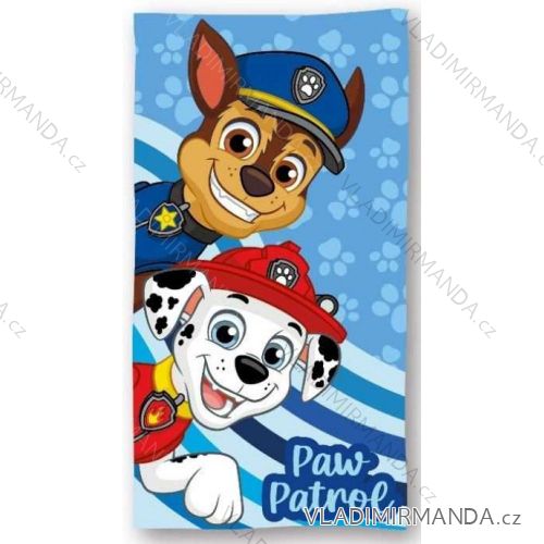 Osuška plážová paw patrol chlapčenská bavlnená (70 x 140 cm) SETINO PAW36-5052