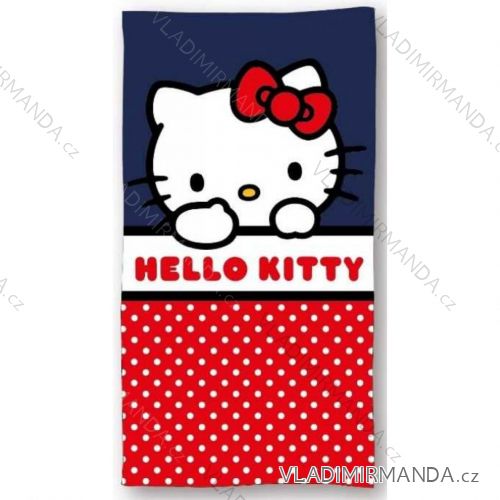 Osuška plážová hello kitty dievčenská bavlnená (70 x 140 cm) SETINO HK36-1162