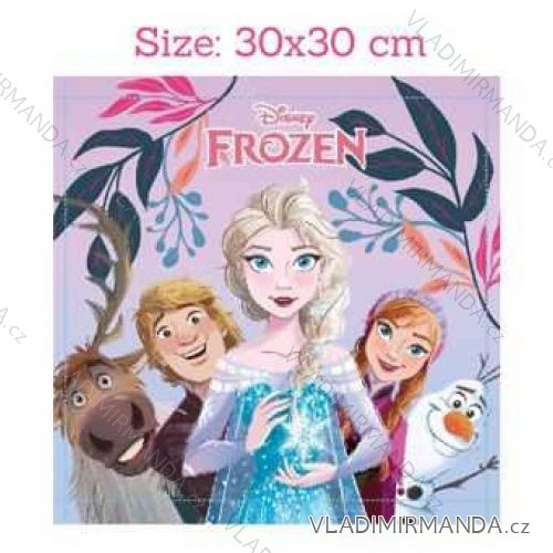 Uterák na tvár frozen detský dievčenský bavlnený (30*30 cm) SETINO FRO24-4051
