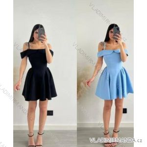 Šaty krátke letné na ramienka dámske (XS/S/M ONE SIZE) TALIANSKA MÓDA IMM25M40845