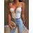 Body elegantné na ramienka dámske (XS/S/M ONE SIZE) TALIANSKA MÓDA IMWCA25840