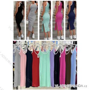 Šaty športové bez rukávov dámske (S/M/L ONE SIZE) TALIANSKA MÓDA IMWB25872