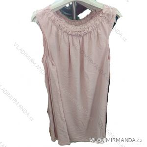 Šaty krátke letné bez rukávov dámske (S/M/L ONE SIZE) TALIANSKA MÓDA IM725017