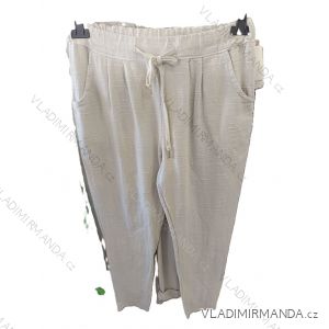 Nohavice dlhé letné dámske (S/M/L ONE SIZE) TALIANSKA MÓDA IM725022