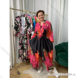 Přehoz cardigan letní přes plavky dámský nadrozměr (42/44/46 ONE SIZE) ITALSKÁ MÓDA IMWEC2504z