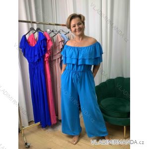 Overal dlhý carmen dámsky nadrozmer (42/44/46 ONE SIZE) TALIANSKA MÓDA IMWEC25060